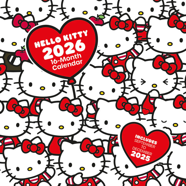 Kalendář 2026 Hello Kitty