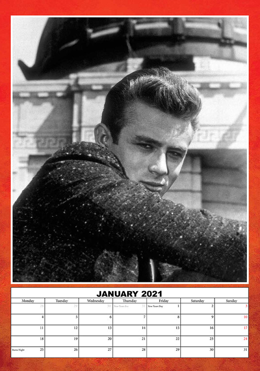 Kalendár 2021 James Dean