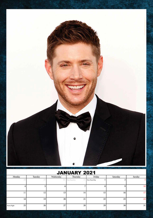 Kalendár 2021 Jensen Ackles