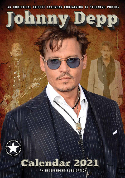 Kalendář 2021 Johnny Depp