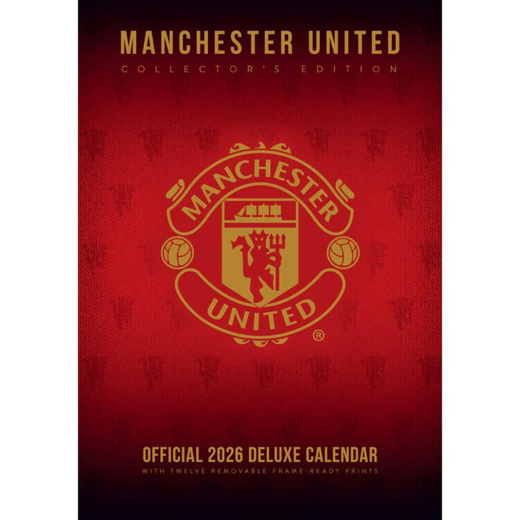 Kalendář 2026 Manchester United FC - Deluxe