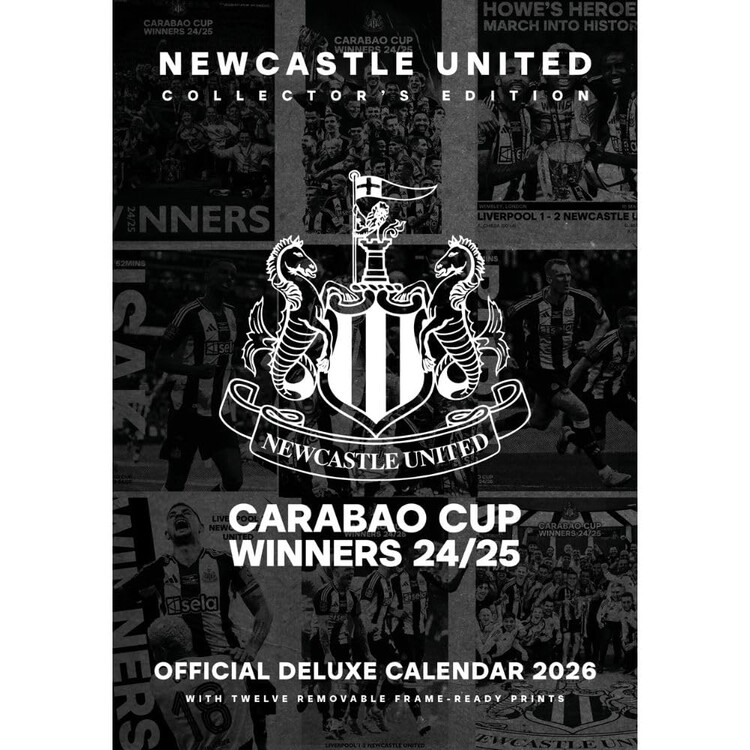 Kalendář 2026 Newcastle United FC - Legends - Deluxe