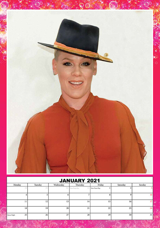 Kalendář 2021 Pink