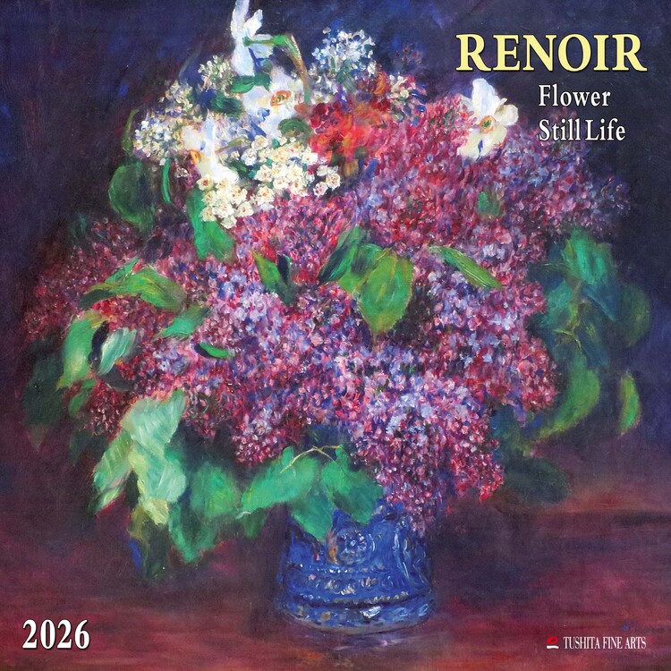Kalendář 2026 Renoir - Flowers Still Life