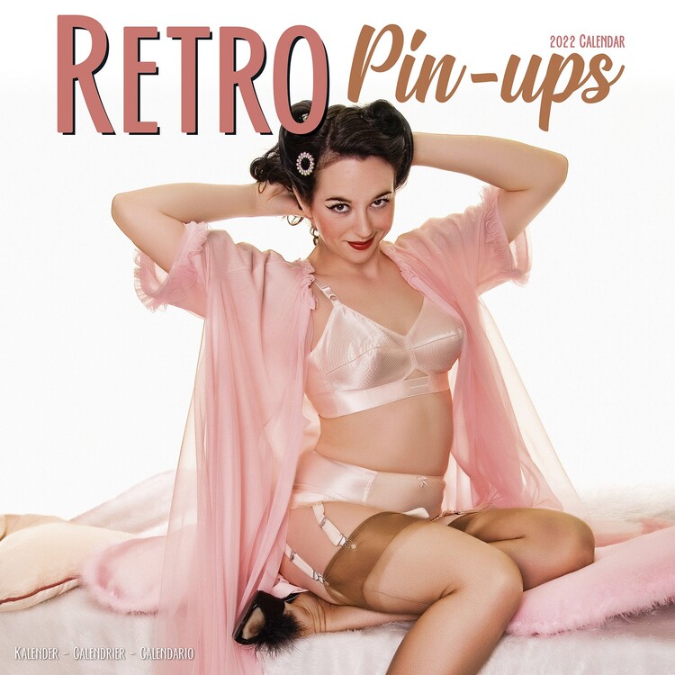 Kalendář 2022 Retro Pin Ups