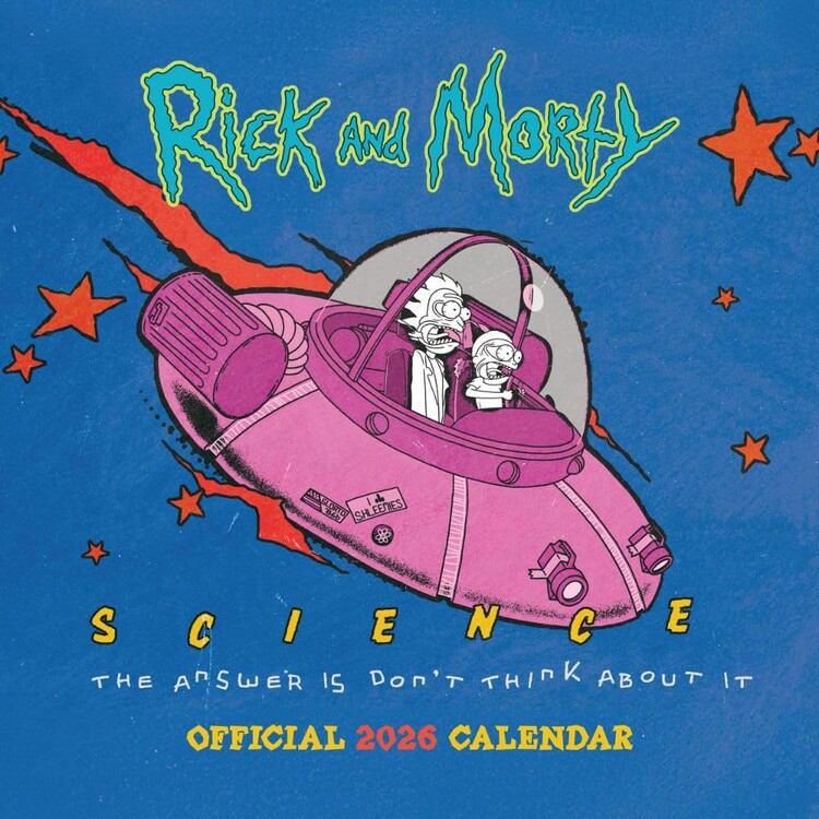 Kalendář 2026 Rick And Morty