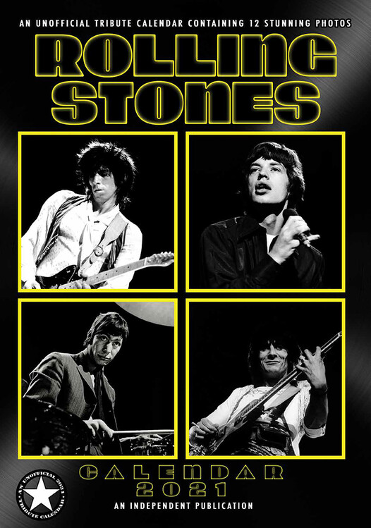Kalendár 2021 Rolling Stones