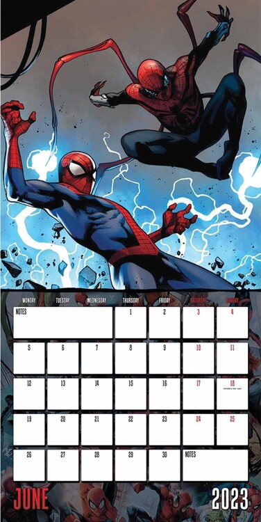 Kalendář 2023 Spider-Man