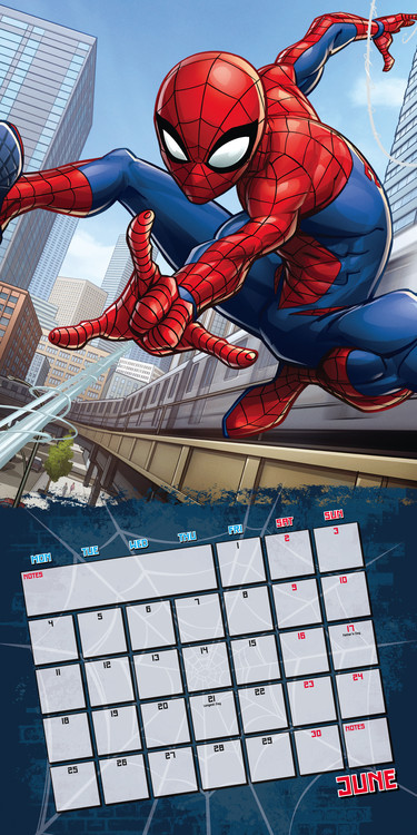 Kalendář 2018 Spiderman