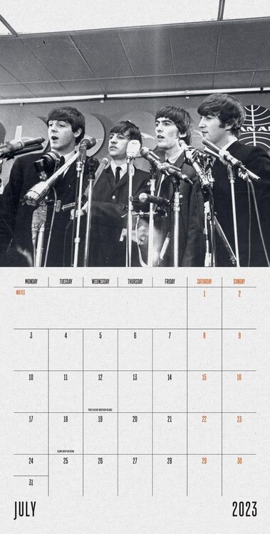 Kalendář 2023 The Beatles - Collector's Edition