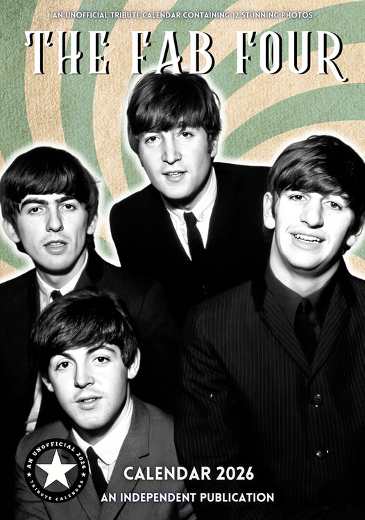Kalendář 2026 The Beatles