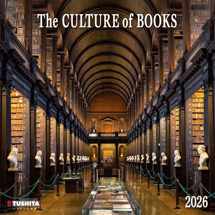 Kalendář 2026 The culture of Books