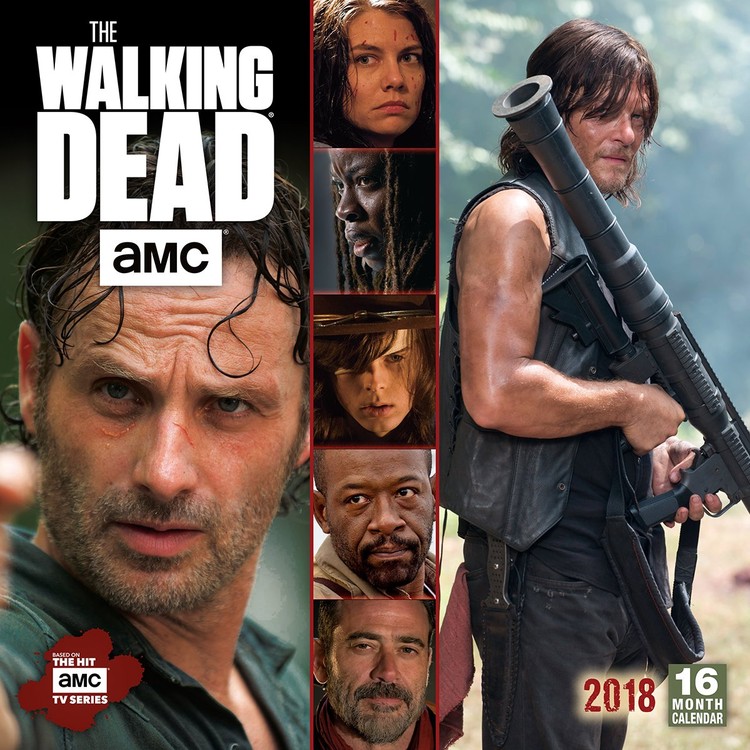 Kalendář 2018 The Walking Dead