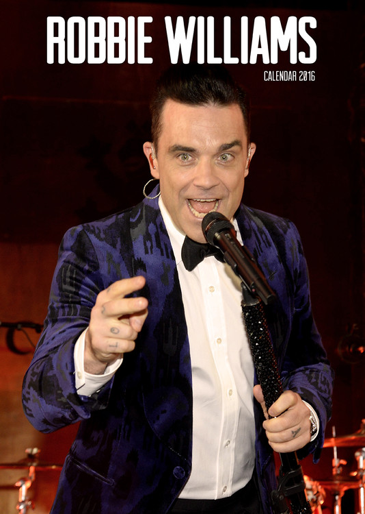 Robbie Williams - Kalendarze ścienne 2022 | Kup na Posters.pl