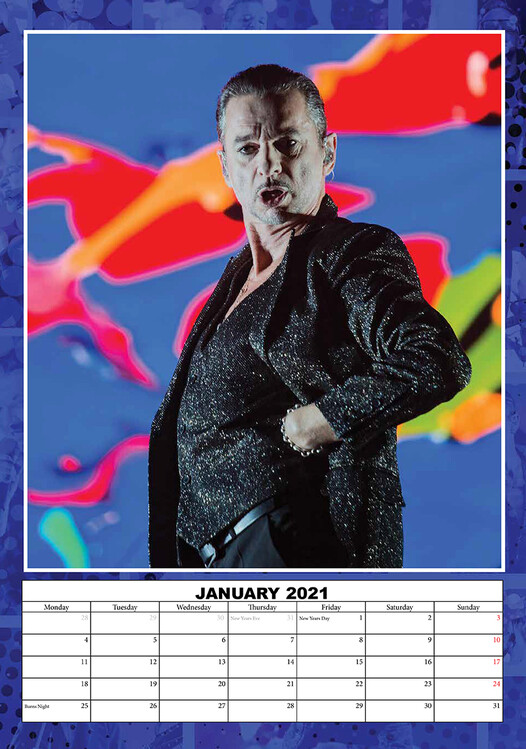Depeche Mode Kalendarz 2021