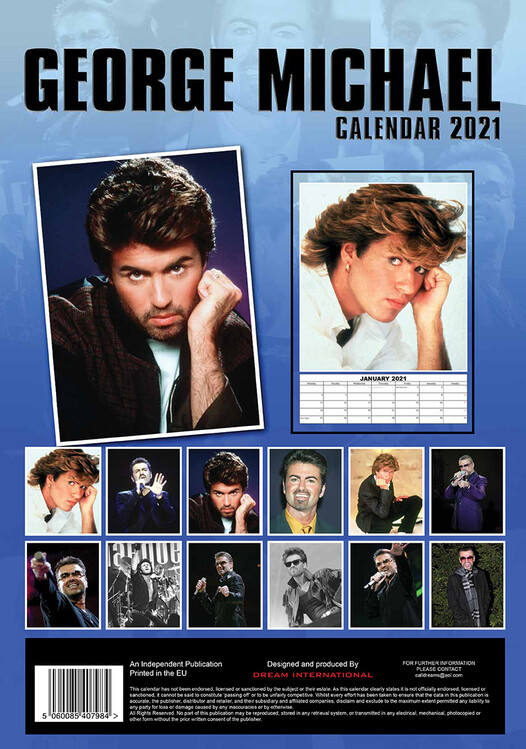 George Michael Kalendarz 2021