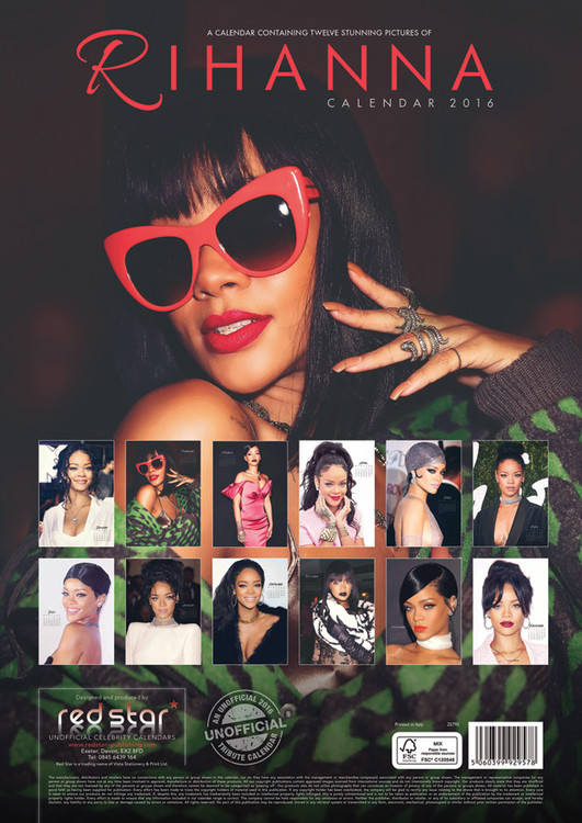 Kalender 2016 Rihanna