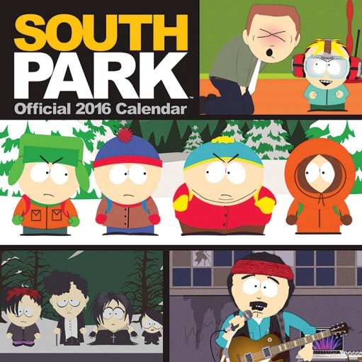 South Park - Väggkalendrar 2016 | Köp på