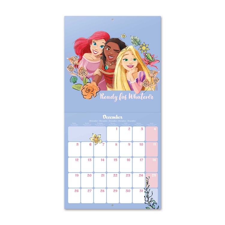 Disney Princess - Väggkalendrar 2022 | Köp På Europosters.se