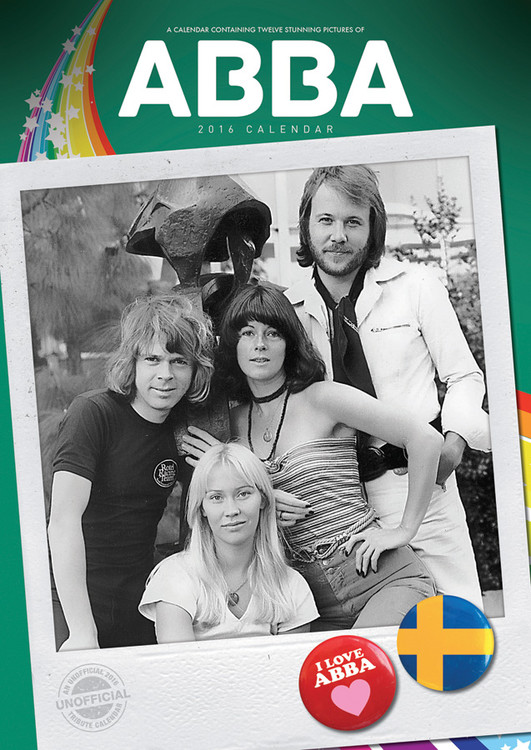 ABBA Wandkalender 2024 Kaufen bei Europosters