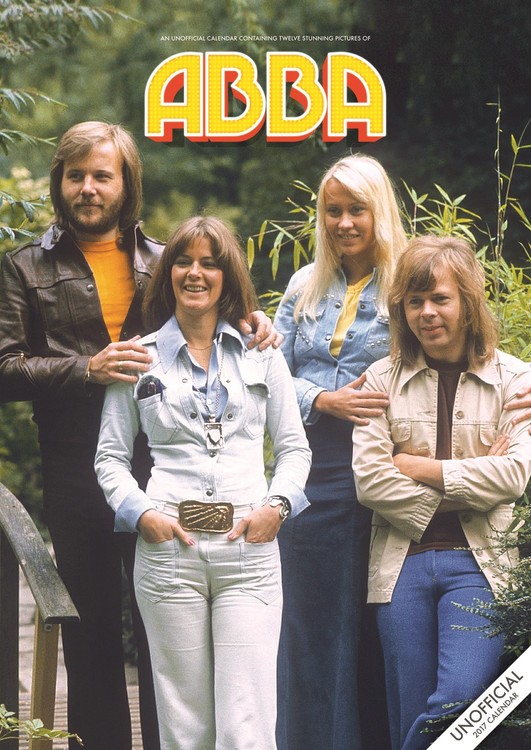 Abba Wandkalender 2024 Kaufen bei Europosters