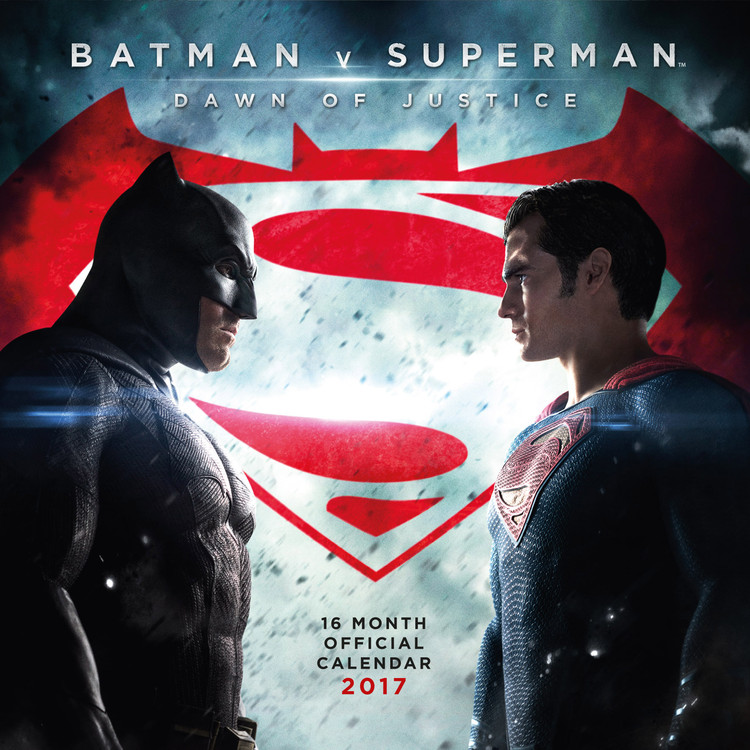 Batman vs Superman Wandkalender 2024 Kaufen bei Europosters