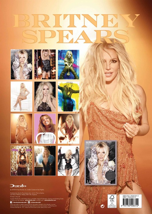 Kalender 2021 Britney Spears bei EuroPosters