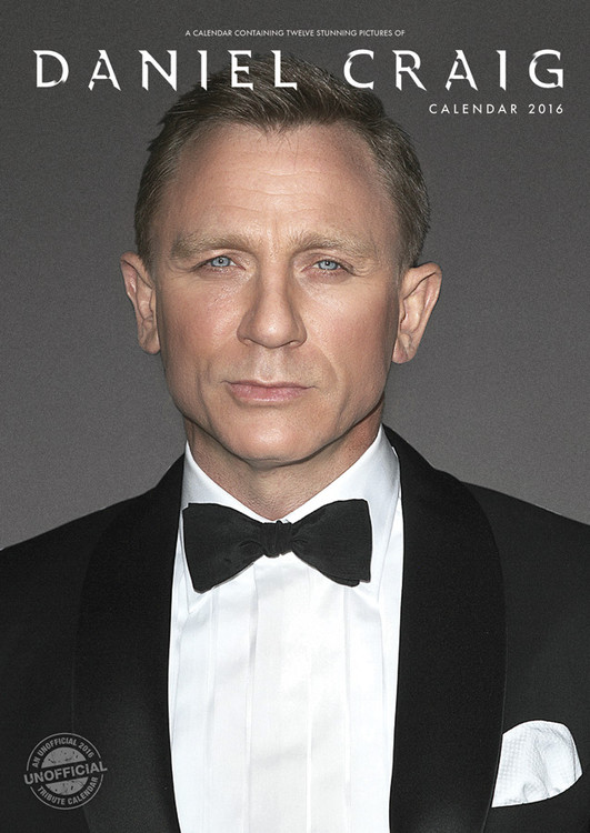 Daniel Craig Wandkalender 2024 Kaufen bei Europosters