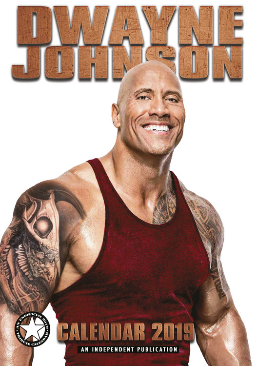 Dwayne Johnson Wandkalender 2019 Kaufen bei Europosters