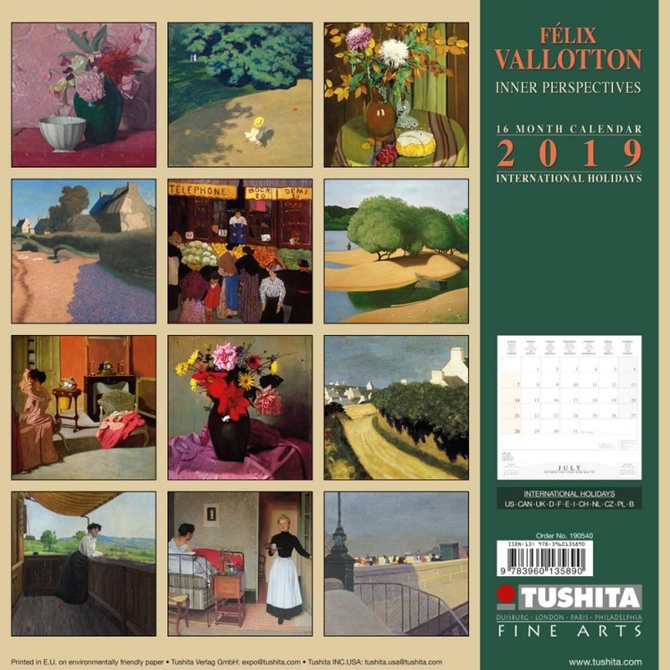 Kalender 2020 Felix Vallotton Bei Europosters