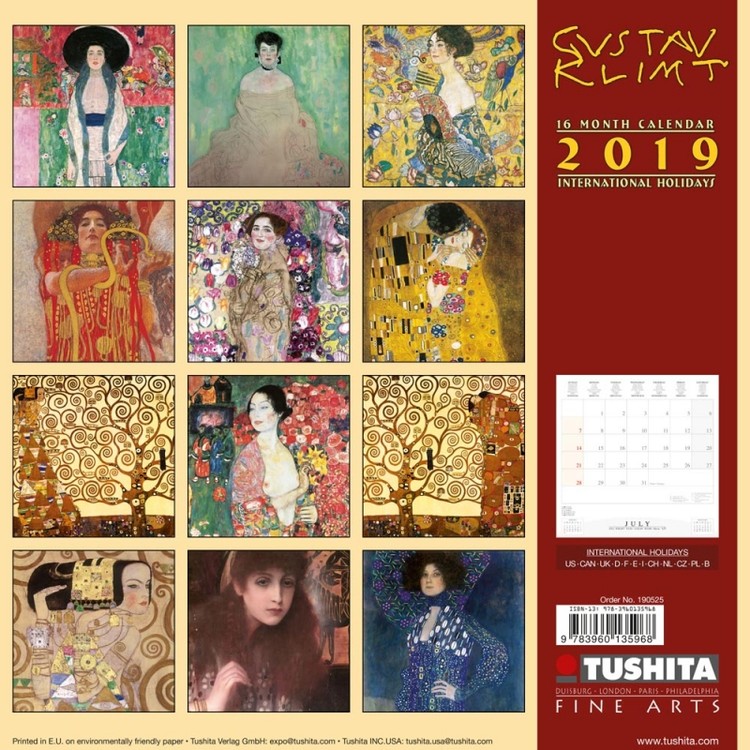  Kalender 2020 G Klimt Women bei EuroPosters