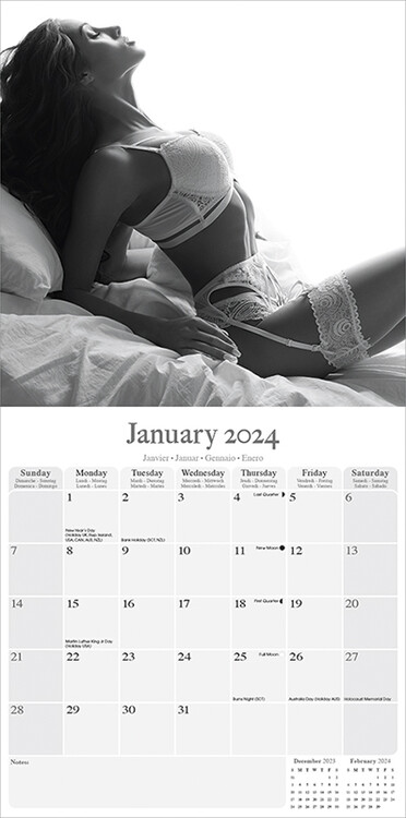 Kalender Idyllische Erotik 2024