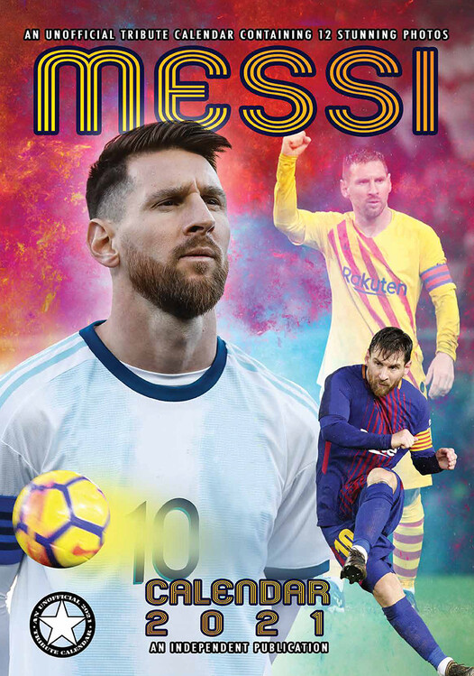 Lionel Messi Wandkalender 2024 Kaufen bei Europosters