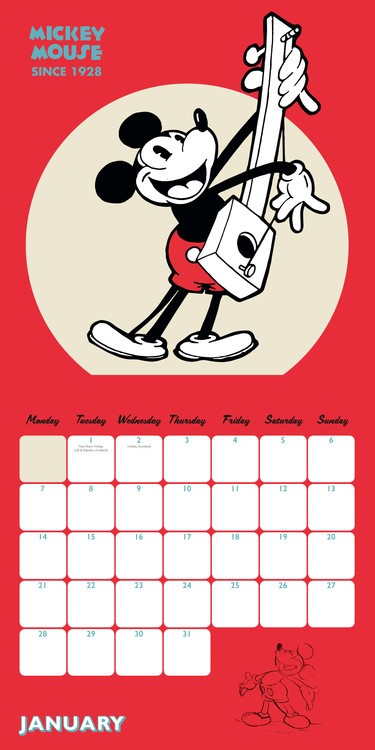 Mickey Maus Weihnachten Star Mini