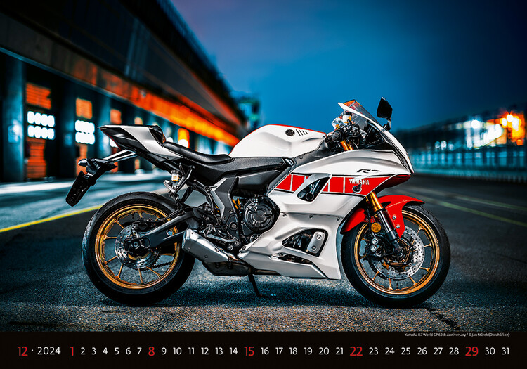 Motorbikes - Wandkalender 2024
