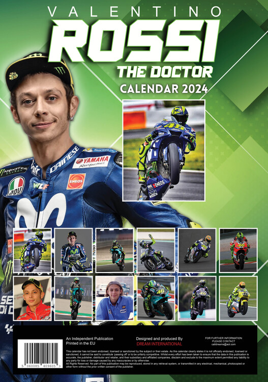 Kalender 2024 Valentino Rossi
