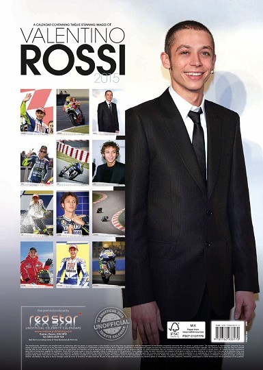 Kalender 2015 Valentino Rossi