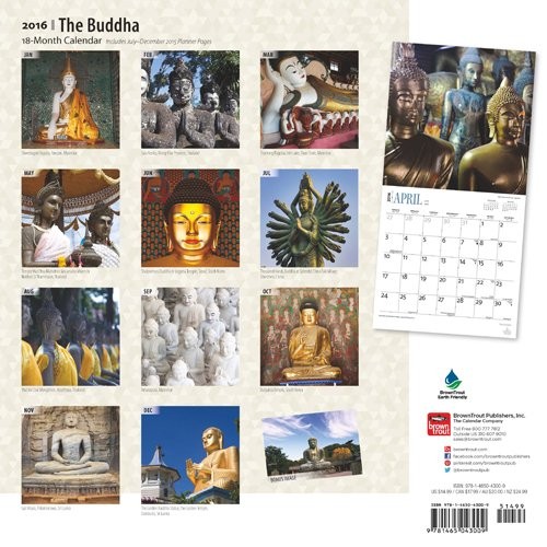 Vooraf Zending geeuwen Boeddha - Wandkalenders voor 2016 | Koop bij Europosters