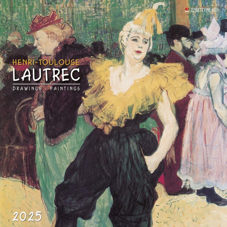 Kalender 2025 Henri Toulouse - Lautrec