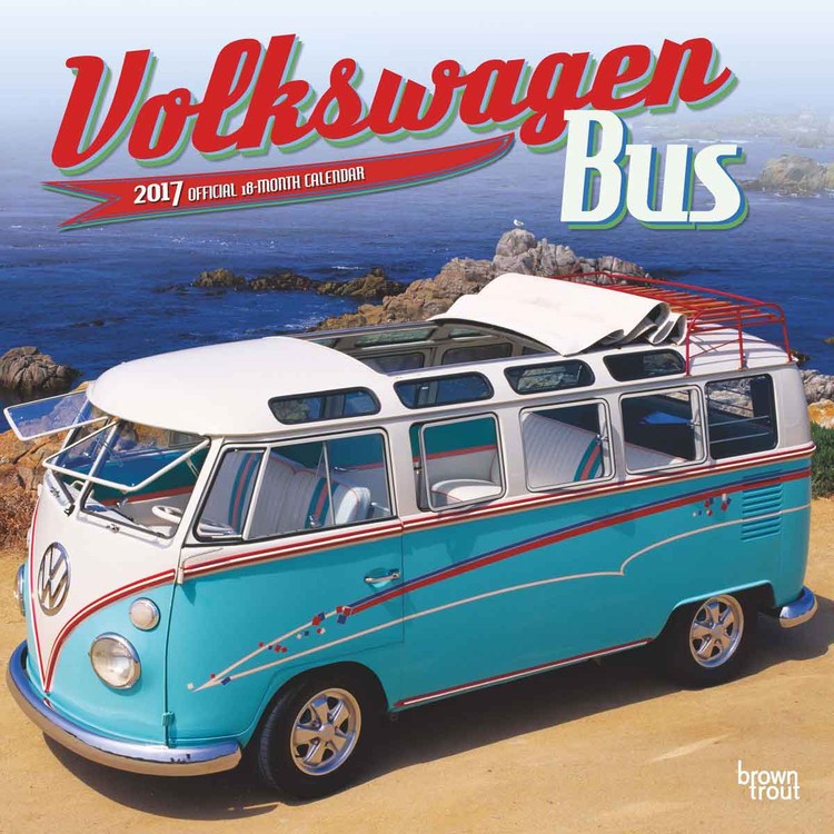 Volkswagen Bus Wandkalenders voor 2024 Koop bij Europosters