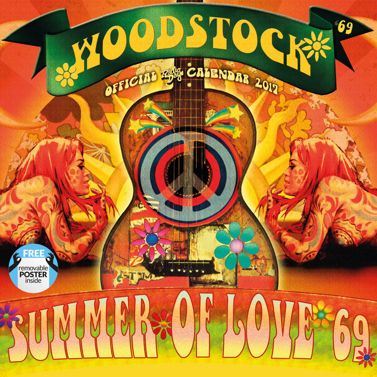 Woodstock Wandkalenders voor 2018 Koop bij Europosters
