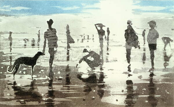 Samolepka Kenneggy, Cornwall, 1988