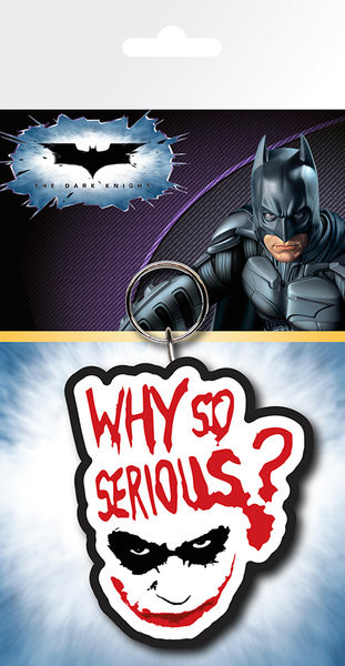 Keyring Batman: The Dark Knight - Joker Serious | Tips for original gifts