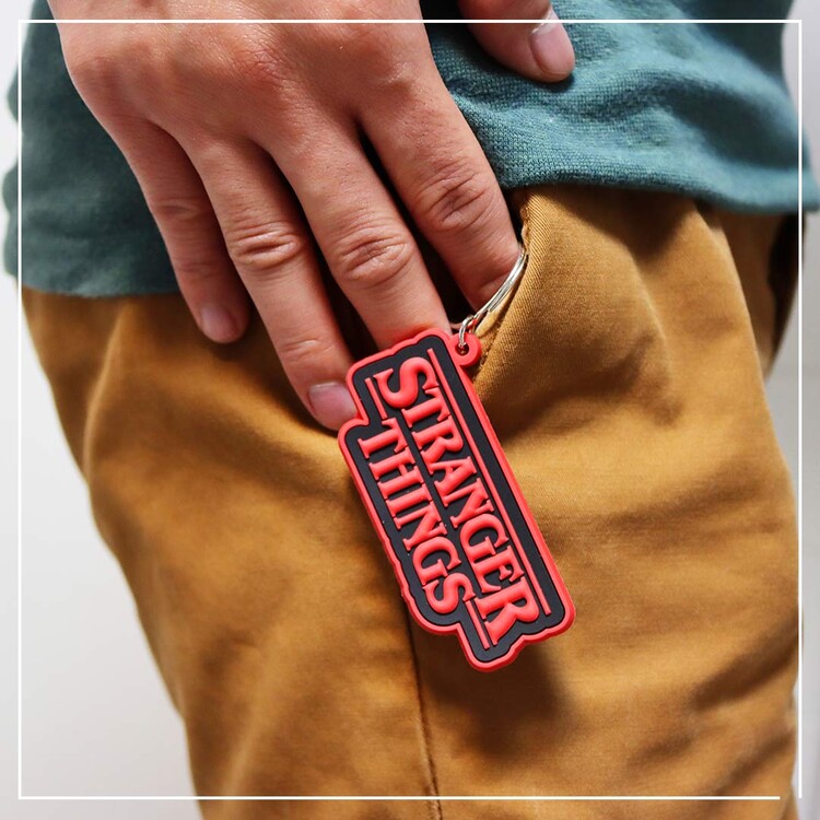 Stranger sales things keyring