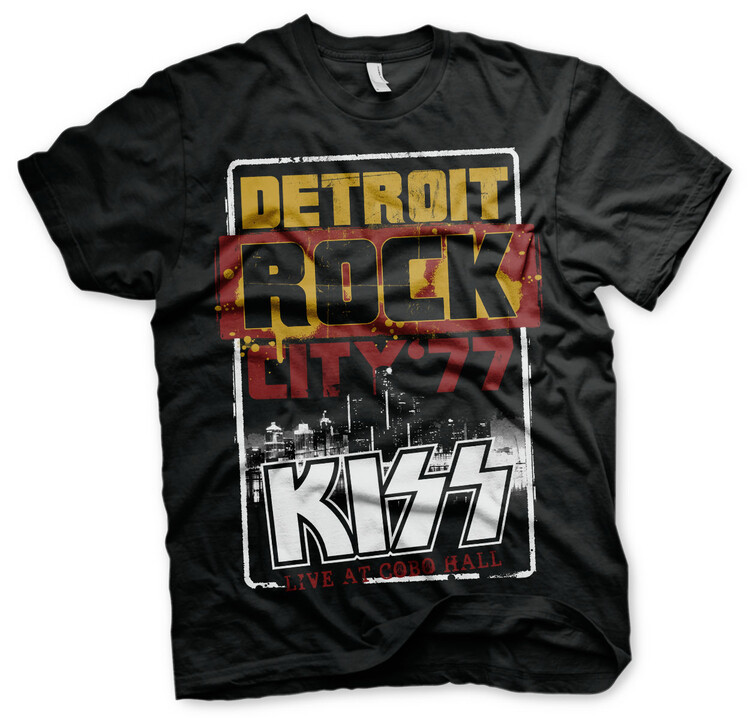 T-Shirt Kiss - Detroit Rock