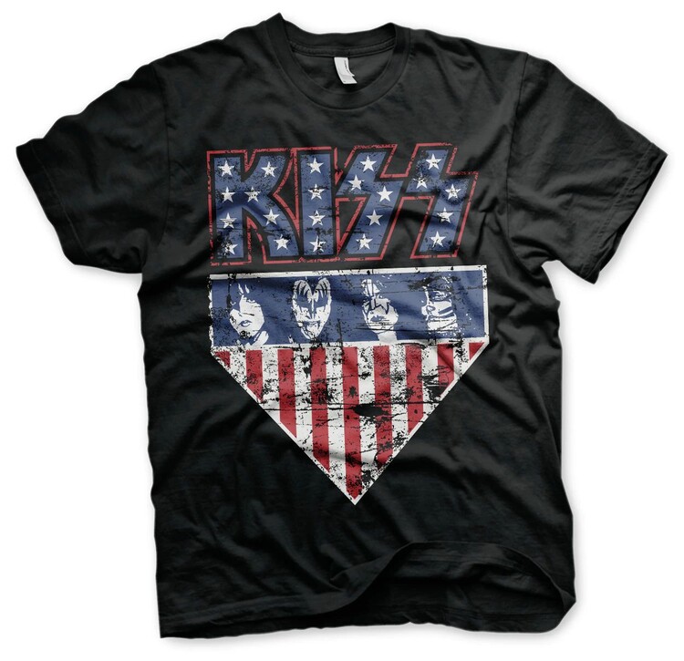 T-shirt Kiss - Stars & Stripes