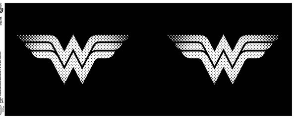 DC Comics Wonder Woman monotone logo Krus, Kopp | Kjøp hos Wonder Woman logo T skjorte til damer DC Comics til ekte