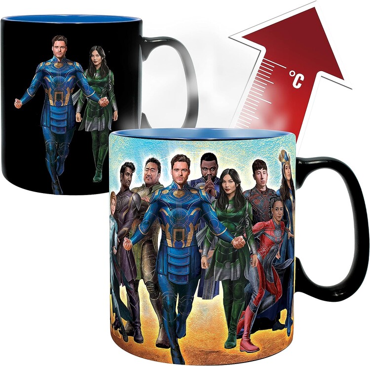 Varmeændrende krus Marvel - Eternals & Celestials