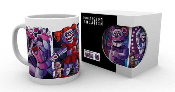 Kubek Five Nights At Freddy's - Sister Location Characters