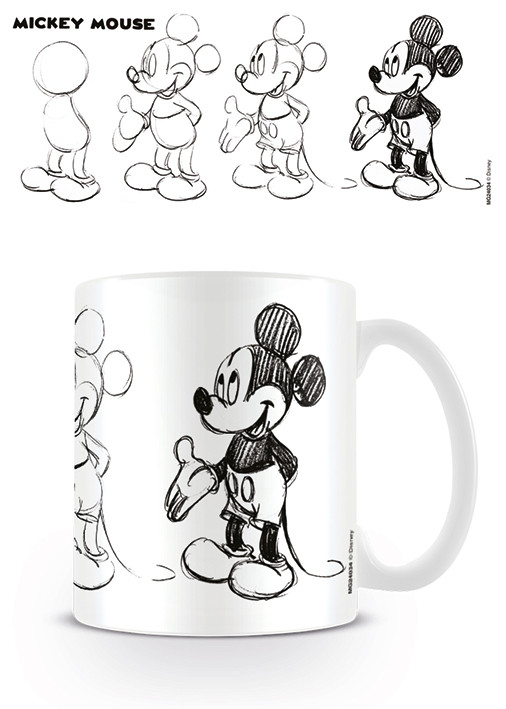 Kubek Myszka Miki (Mickey Mouse) - Sketch Process